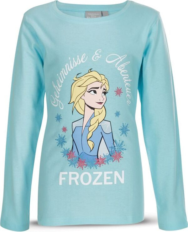 Disney Frozen bērnu krekls ar garām piedurknēm, topiņš 98-128