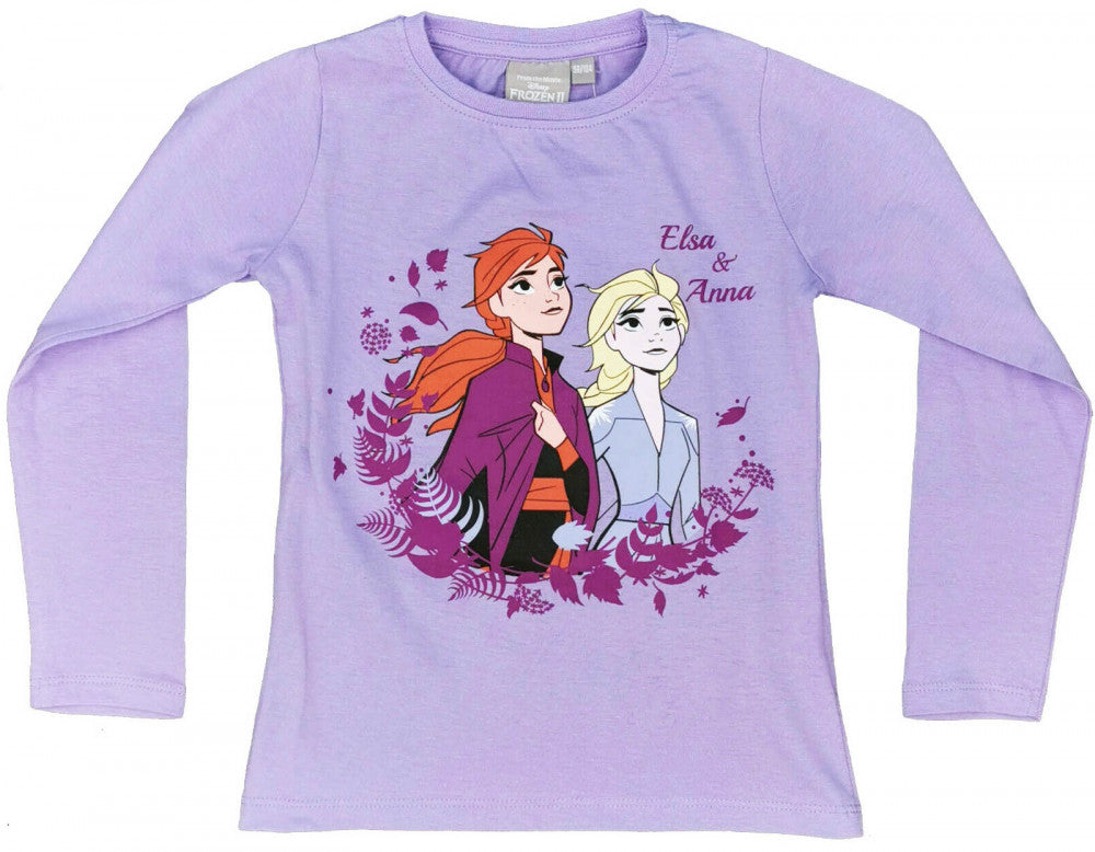 Disney Frozen bērnu krekls ar garām piedurknēm, topiņš 98/104 cm