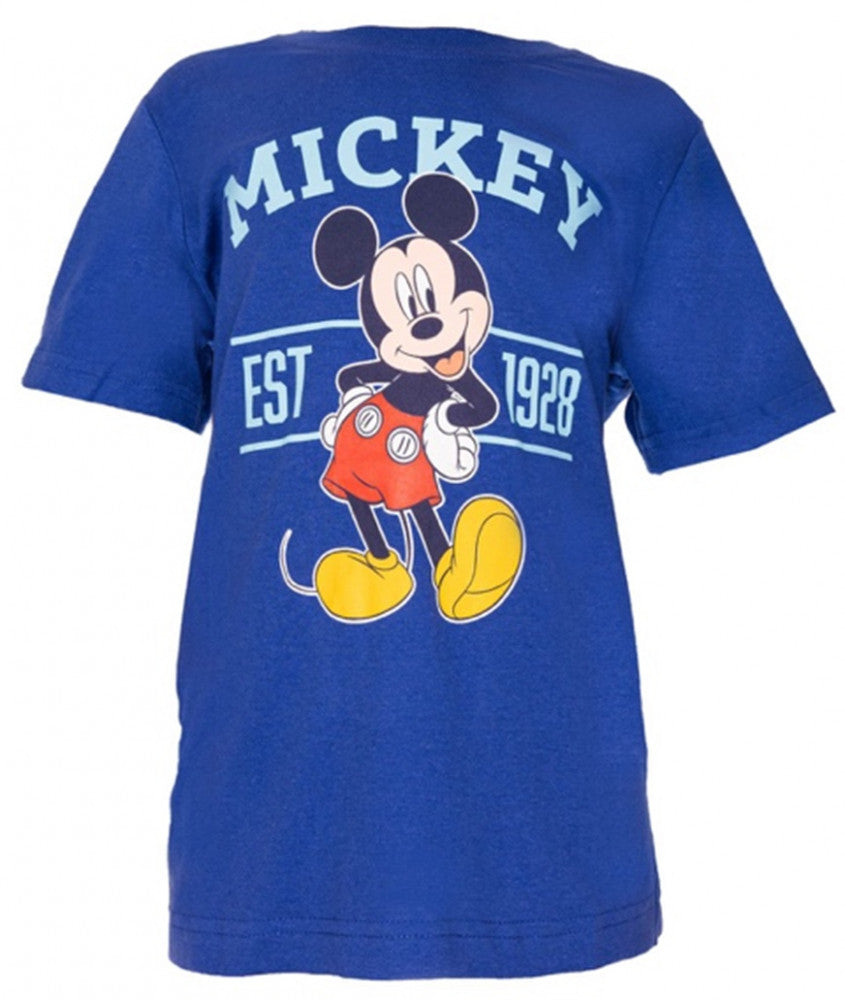 Disney Mickey bērnu īsais T-krekls 98-128 cm
