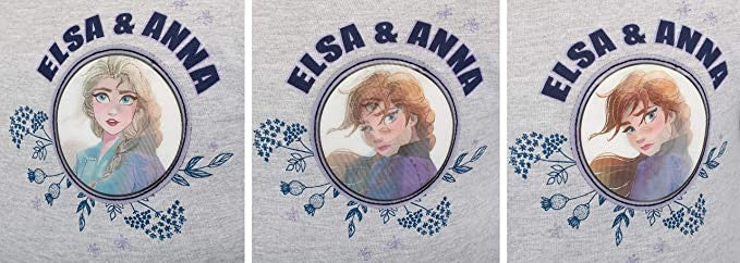 Disney Frozen bērnu džemperis ar hologrāfisku rakstu 98/104 cm
