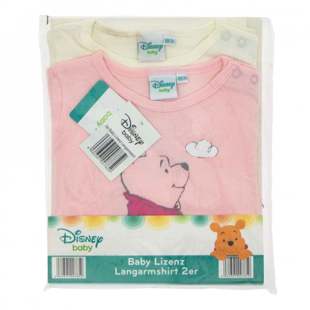 Disney Vinnija Pūka bērnu T-krekls, topiņi 2 gab. 68/74 cm