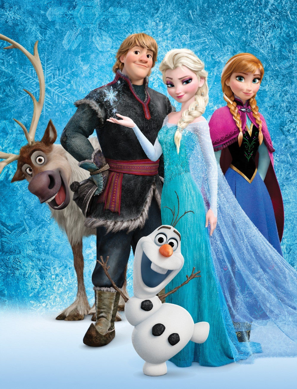Disney Frozen polārā sega 130x170 cm