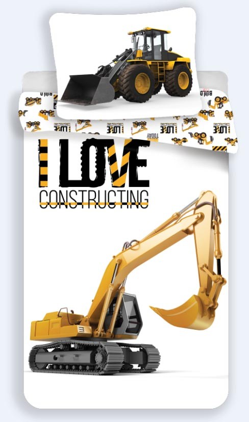 Gultasveļas komplekts "Mīlestība" 140√ó200cm, 70√ó90 cm