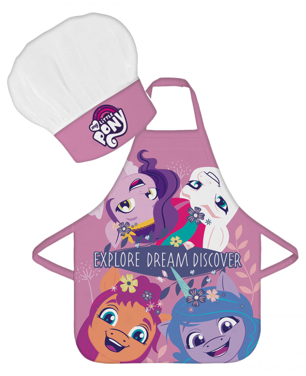 My Little Pony Explore bērnu priekšautu 2 daļu komplekts