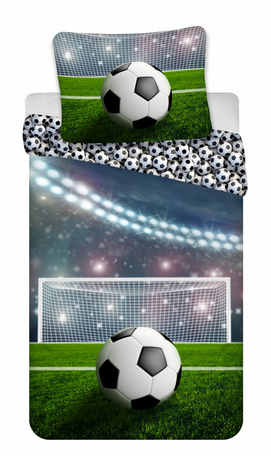 Futbola gultasveļas pārvalks 140–200 cm, 70–90 cm