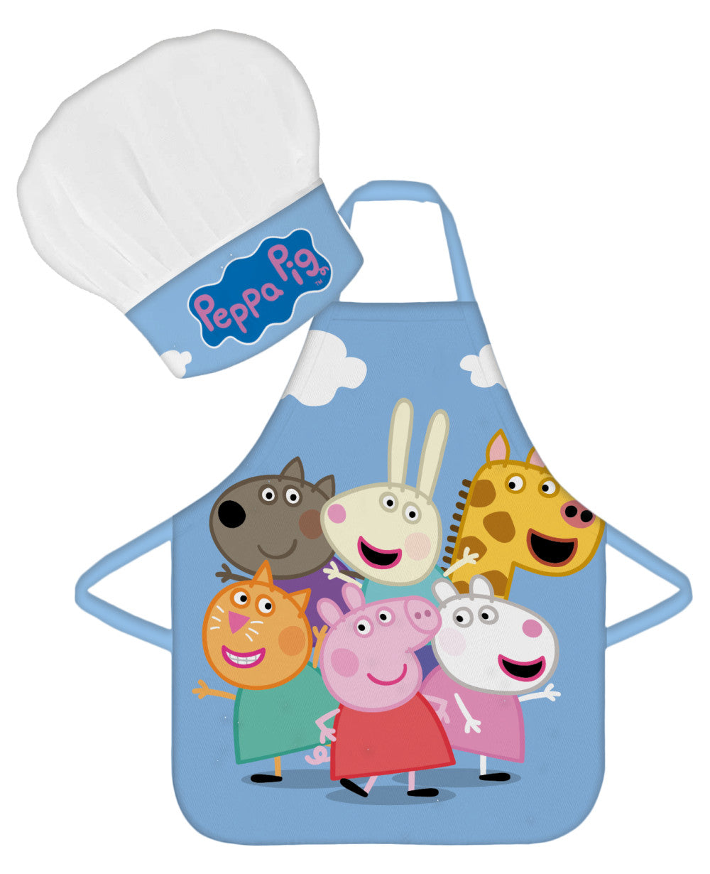 Peppa Pig Cloud bērnu priekšautu komplekts ar divām daļām