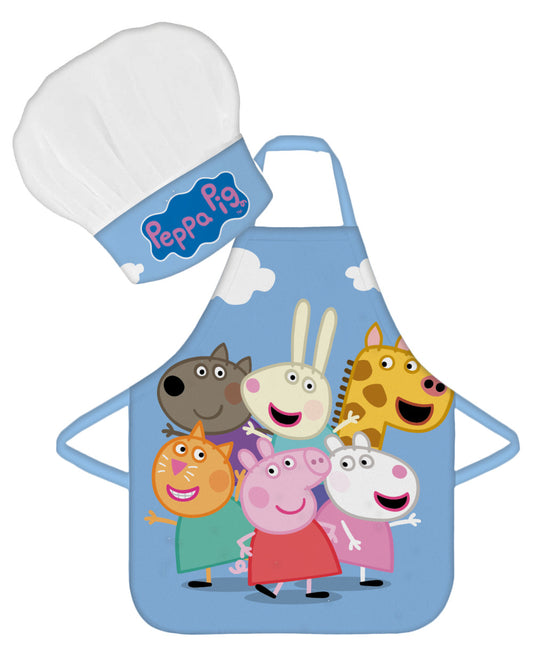 Peppa Pig Cloud bērnu priekšautu komplekts ar divām daļām