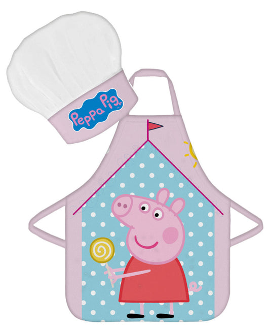 Peppa Pig House bērnu priekšautu komplekts, 2 daļas