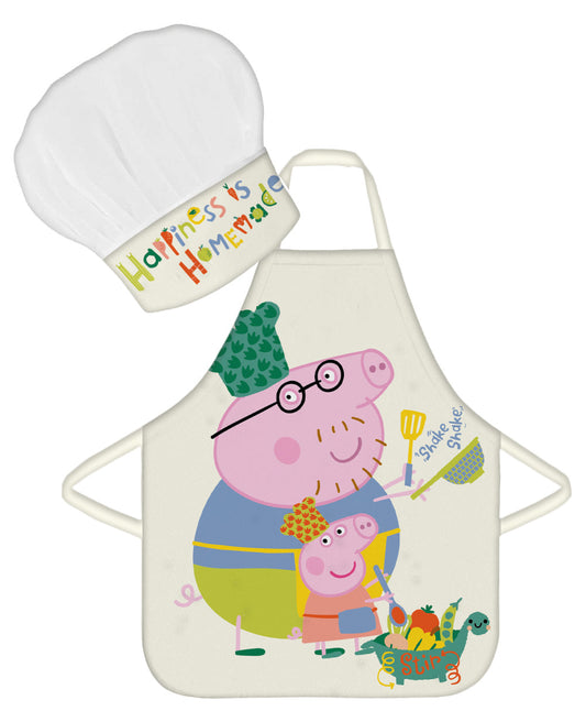 Peppa Pig Shake bērnu priekšautu komplekts, 2 daļas