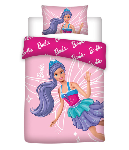 Barbie Wings bērnu gultasveļas komplekts 100–140 cm, 40–45 cm