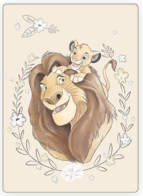 Disney Lauvu karaļa Simbas flīsa sega 100x140cm