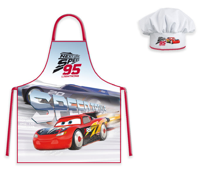 Disney Cars Next Level bērnu priekšautu komplekts ar divām daļām