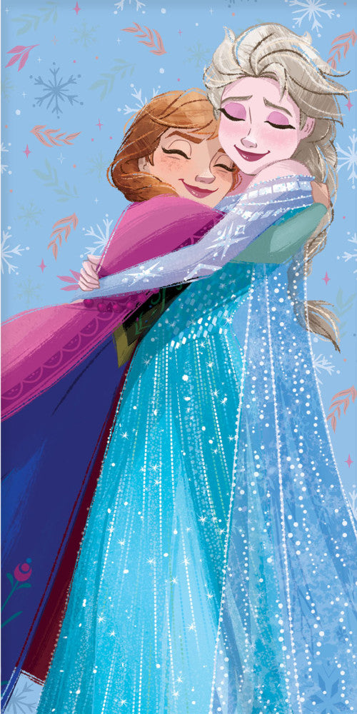 Disney Frozen Bond vannas dvielis, pludmales dvielis 70x140 cm