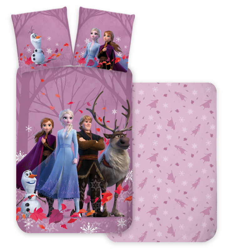Disney Frozen Drūmā bērnu gultasveļas pārvalks 100–135 cm, 40–60 cm