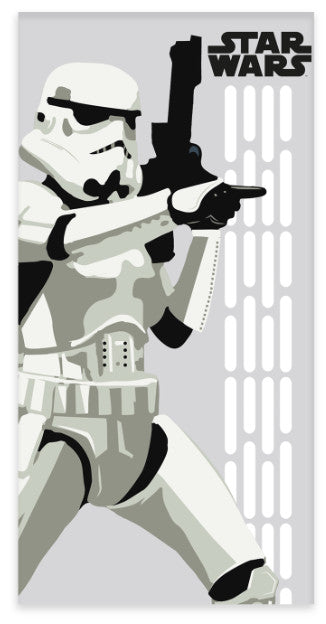 Zvaigžņu karu Stormtrooper vannas dvielis, pludmales dvielis 60x120cm