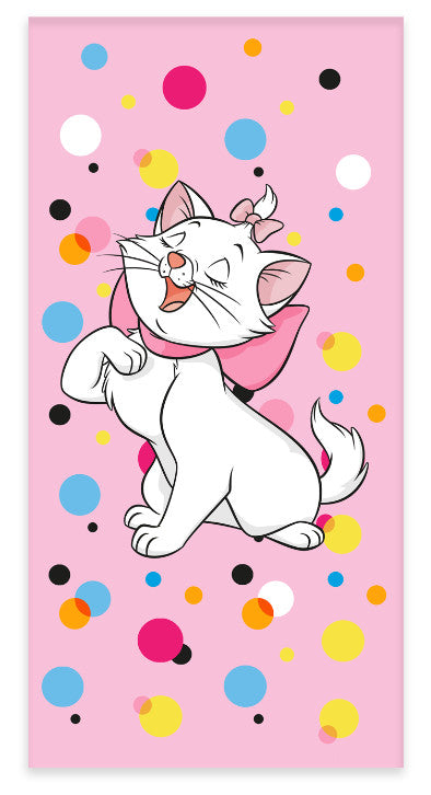 Disney Marie Bubbles vannas dvielis, pludmales dvielis 60x120cm