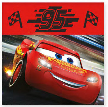 Disney Cars karoga dvielis, sejas dvielis, 30x30cm