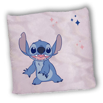 Disney Lilo un Stitch rozā dekoratīvais spilvens 40x40 cm