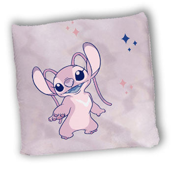 Disney Lilo un Stitch rozā dekoratīvais spilvens 40x40 cm