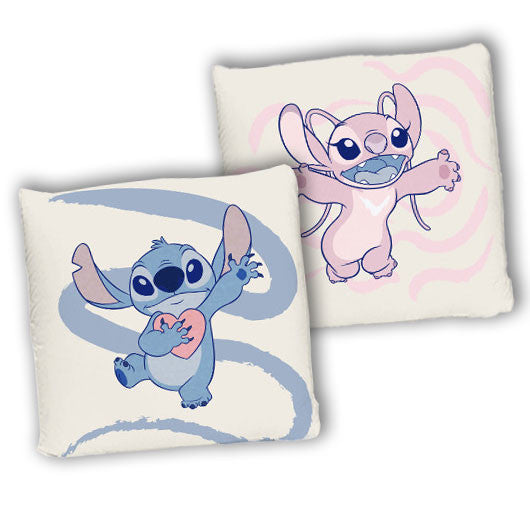Disney Lilo un Stitch mīlnieku dekoratīvais spilvens 40x40 cm