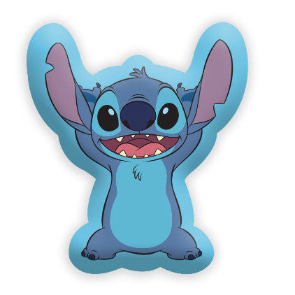 Disney Lilo un Stitch formas dekoratīvs spilvens 35x29 cm velūrs
