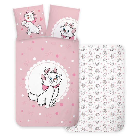 Disney Marie maigā gultasveļas komplekts 140–200 cm, 70–90 cm