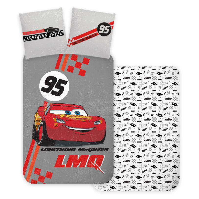 Disney Cars LMQ gultasveļas pārvalks 140–200 cm, 70–90 cm
