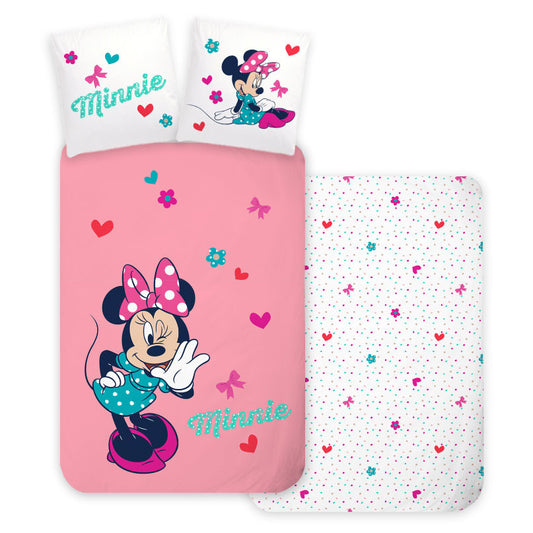 Disney Minnie Whisper gultasveļas komplekts 140–200 cm, 70–90 cm