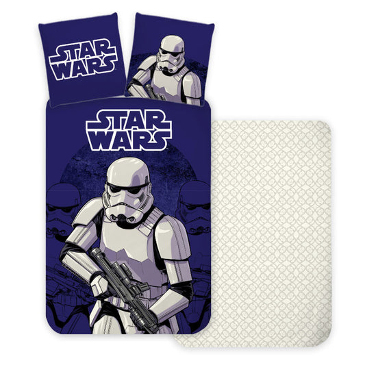 Zvaigžņu karu Stormtrooper gultasveļas pārvalks 140–200 cm, 70–90 cm