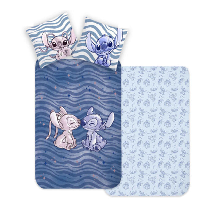 Disney Lilo un Stitch bērnu gultasveļas komplekts 100–135 cm, 40–60 cm