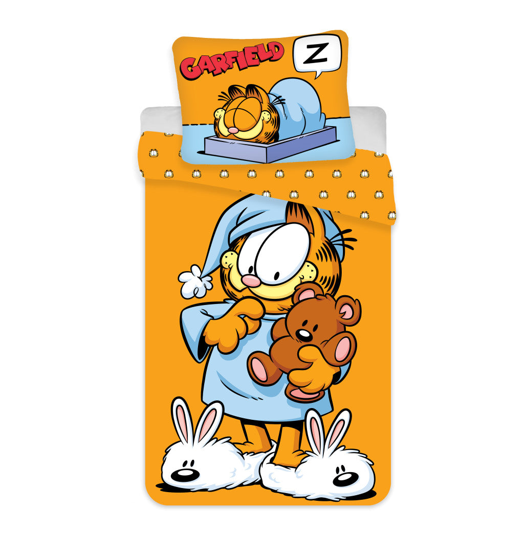 Garfield Bedtime bērnu gultasveļas komplekts 100√ó135cm, 40√ó60cm