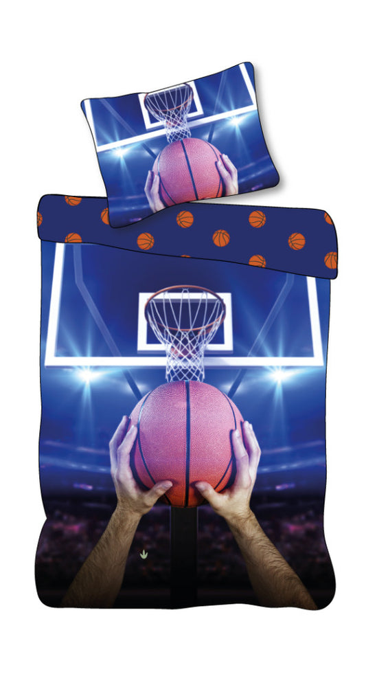Sporta basketbola gultasveļas komplekts 140√ó200cm, 70√ó90cm