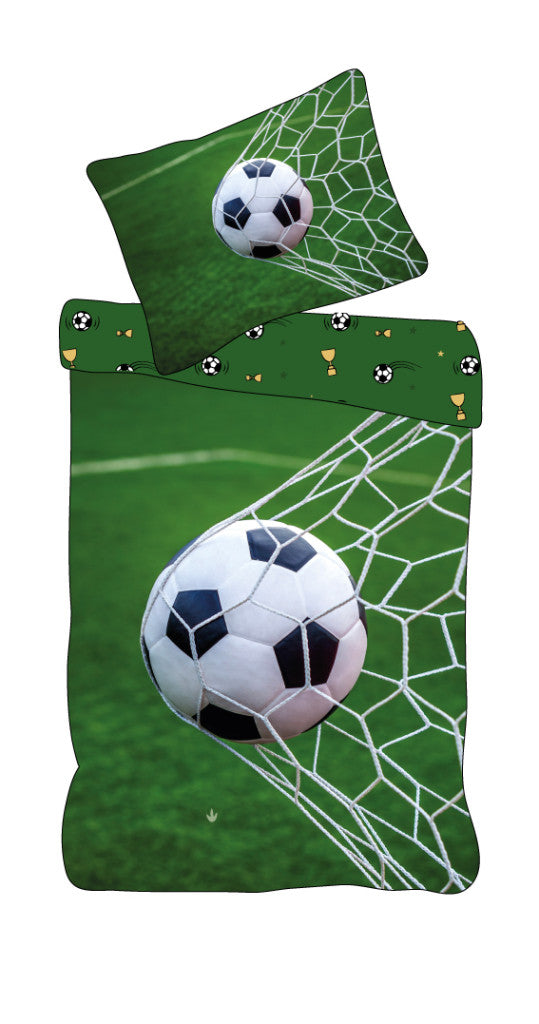 Futbola uzvarošā metiena gultas pārklājs 140–200 cm, 70 x 90 cm