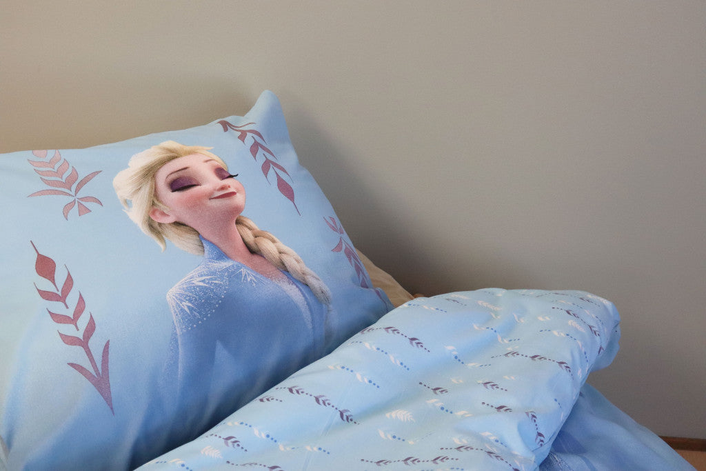 Disney Frozen Myself bērnu gultasveļas komplekts 100–135 cm, 40–60 cm