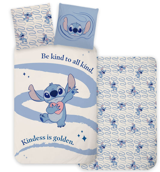 Disney Lilo un Stitch Kindness bērnu gultasveļas komplekts 100–135 cm, 40–60 cm