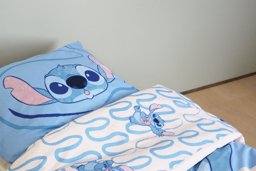 Disney Lilo un Stitch Kindness bērnu gultasveļas komplekts 100–135 cm, 40–60 cm