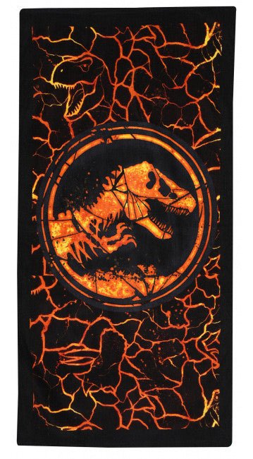 Juras laikmeta pasaules lavas vannas dvielis, pludmales dvielis 70x140cm