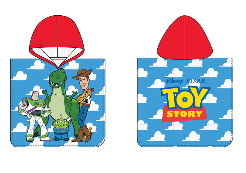Disney Rotaļlietu stāsts Mākoņi pludmales dvielis pončo 50x115 cm