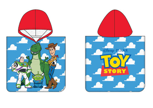 Disney Rotaļlietu stāsts Mākoņi pludmales dvielis pončo 50x115 cm