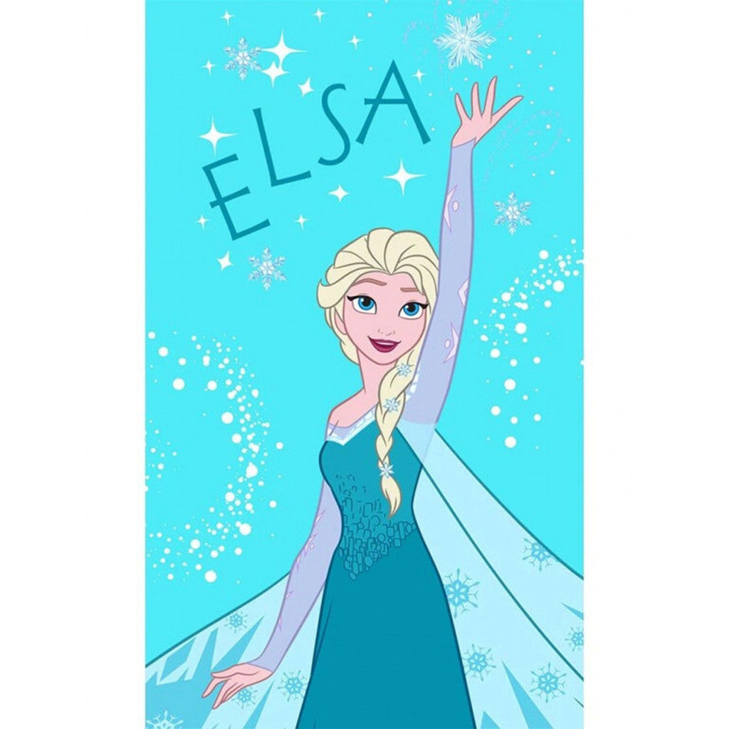 Disney Frozen Elsa dvielis rokām, sejai, dvielis 30x50 cm