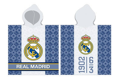 Real Madrid Legend pludmales dvielis pončo 60x120 cm