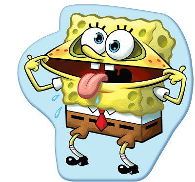 Dekoratīvais spilvens "SpongeBob Crazy" 40x40 cm