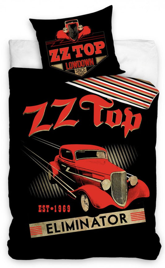 ZZ Top Eliminator gultasveļas pārvalks 140–200 cm, 70–90 cm