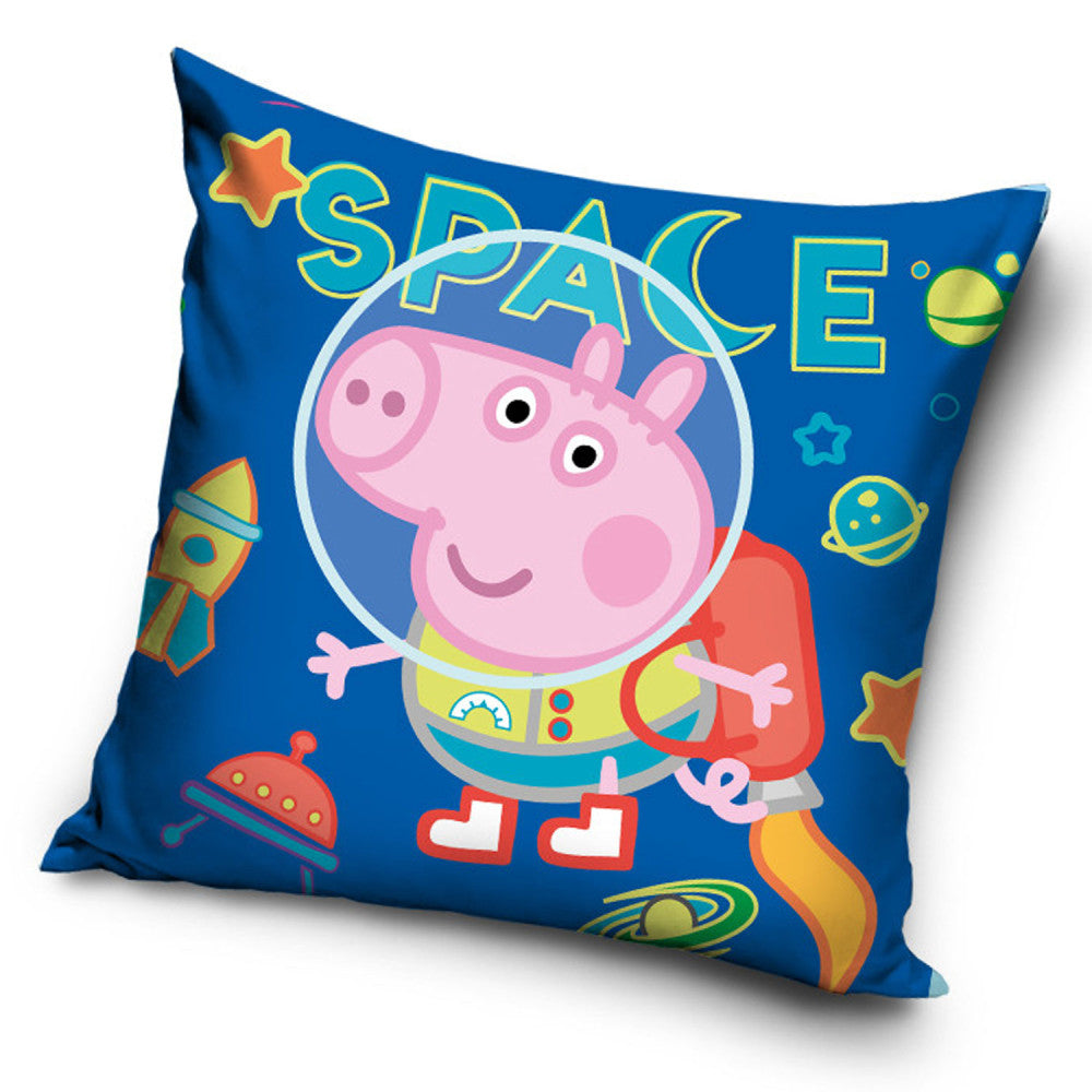 Peppa Pig Space dekoratīvais spilvena pārvalks 40x40 cm