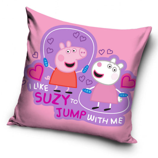 Peppa Pig lēkšanas spilvena pārvalks 40x40 cm