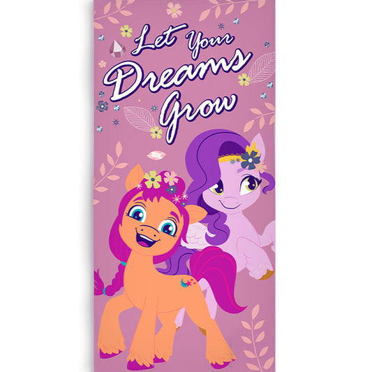 My Little Pony Dreams Grow vannas dvielis, pludmales dvielis 70x140cm