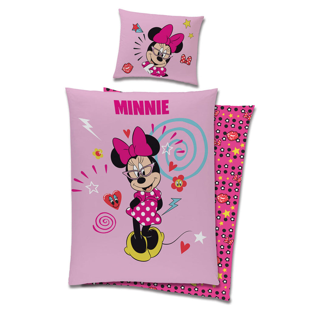 Disney Minnie Chic gultasveļas komplekts 140–200 cm, 70–90 cm