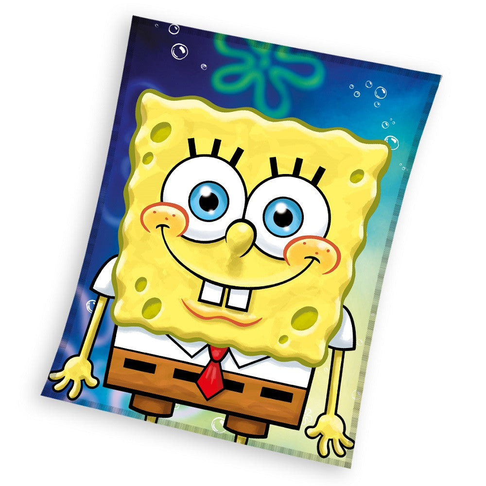 SpongeBob Smile polārā sega 110x140cm