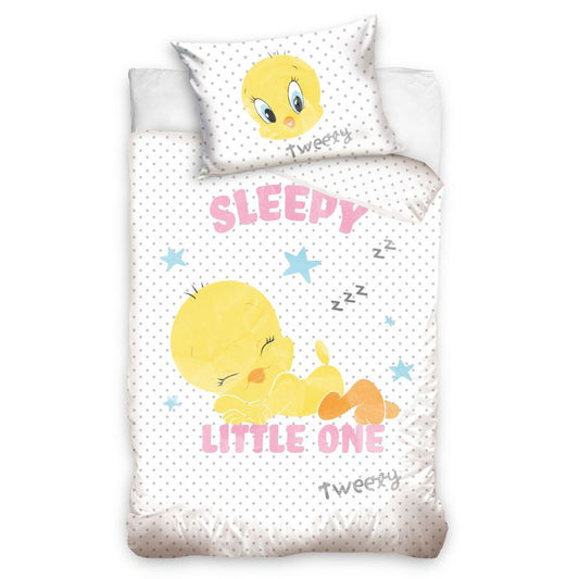 Looney Tunes Sleepy bērnu gultasveļas komplekts 100–135 cm, 40–60 cm