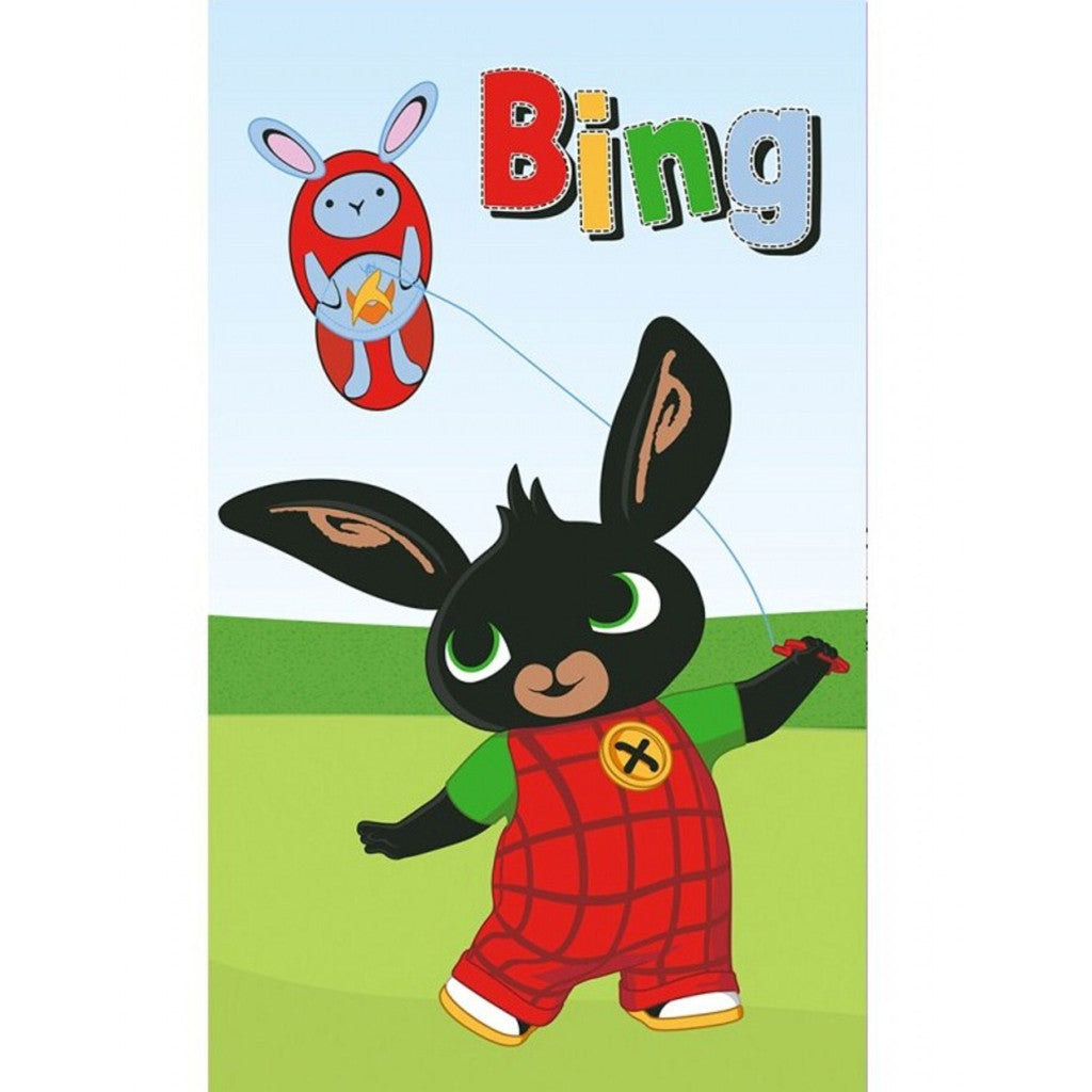 Bing Hoppity Voosh roku dvielis, sejas dvielis, dvielis 30x50 cm